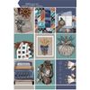 Life Planner Sticker Kit, Patchwork Plaid, over 150 stickers on premium matte