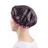 TUPARKA 3 Packs Shower Caps Waterproof Bath Caps Double Layer Shower Hat for Girls and Women