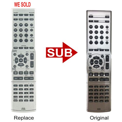 RAX26 WV50050 Replacement Remote fit for Yamaha Stereo System R-S700 R-S700BL R-S500 RAX26-WV50050 RAX26WV50050