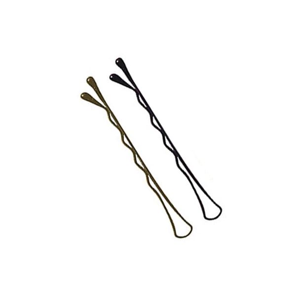 Soft 'N Style Bronze Bobby Pin Box, 1 Lb, 2" H