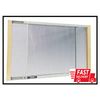 Adjustable Window Screen with Wood Framing, Expandable All Sizes, Bug Screen