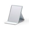 HORIUCHI MIRROR (Thinner Mirror, Easy to Use) Folding Mirror, Makeup Mirror, Foldable, Tabletop, Stand, Mirror, Angle Adjustable, Compact, Portable, Travel, Storage, Convenient, Large, Clear, Beautiful Mirror, S, White, Made in Japan
