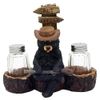 Put It Back There Bear Salt and Pepper Shaker Set