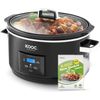 [NEW LAUNCH]  8.5-Quart Programmable Slow Cooker, Larger than 8 Quart, More Prac