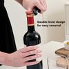 OXO Steel Double Lever Waiter's Corkscrew, Silver/Black, 1 CT