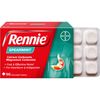 Rennie Antacids, Spearmint Flavour Heartburn Relief and Indigestion Tablets, Fast and Effective Relief for Acid Reflux, 4 Packs of 96 Tablets