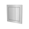 Nes Home Chrome Square Button WC Flush Plate