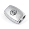5 pcs galvanised Steel Egg Shaped Wire Rope Clip 3mm