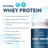 MRM Nutrition Whey Protein | Vanilla Flavored |18g Protein | with 2 Billion probiotics + Digestive enzymes + BCAAs | High Absorption + Digestion | Hormone + antibiotic Free | 33 Servings