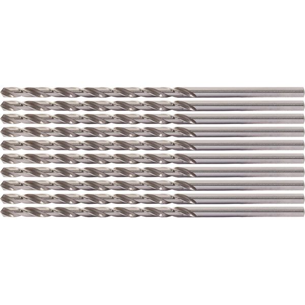 KS Tools 330.7091 HSS-G Spiralbohrer lang, 9,1mm, 10er Pack