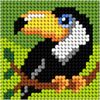Orchidea Needlepoint Kit: My First Embroidery: Mini: Toucan