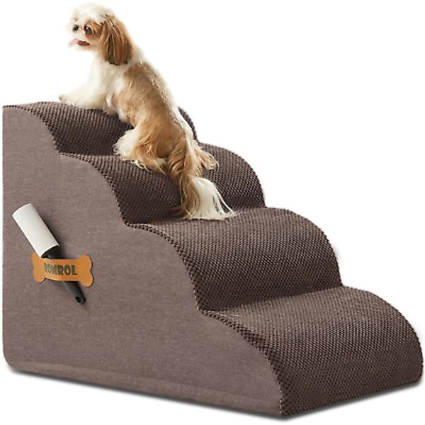 Dog Stairs,  Dog Steps Ramp for High Bed and Couch, Dog Ramp with Durable Non-Sl