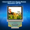 OLED Display, 1.5inch OLED Color Display Graphic Module for MP3, Function Cellphone, Smart Health Device(128x128 SSD1351 Serial Peripheral Interface)