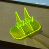 Hyperkin - Pixel Art - Universal Controller Stand for Xbox®/PlayStation®/Nintendo Switch®/ and More - Yellow