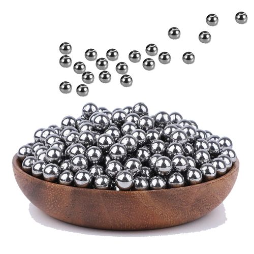 YUANHONGKEJI Paint Agitator Balls for Model Acrylic Paint Set, 100 Pcs Model Paint Mixer, Stainless Steel Paint Mixing Balls, 5.5mm/0.22inch