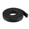 sourcing map Solid Rectangle Rubber Seal Strip 15mm Wide 5mm Thick, 1 Meter Long Black