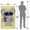 We Bare Bears Nom Nom Silky Touch Super Soft Throw Blanket, 36"x58"