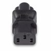 LINDY IEC C6 Cloverleaf Socket To IEC C13 3 Pin Plug Adapter