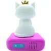 Lexibook Digital Alarm Clock and Night Light for Kids (Kitten)