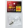 ELPA GKP-L36H(C) Mini Krypton Light Bulb Lighting E17 100V 36W Clear