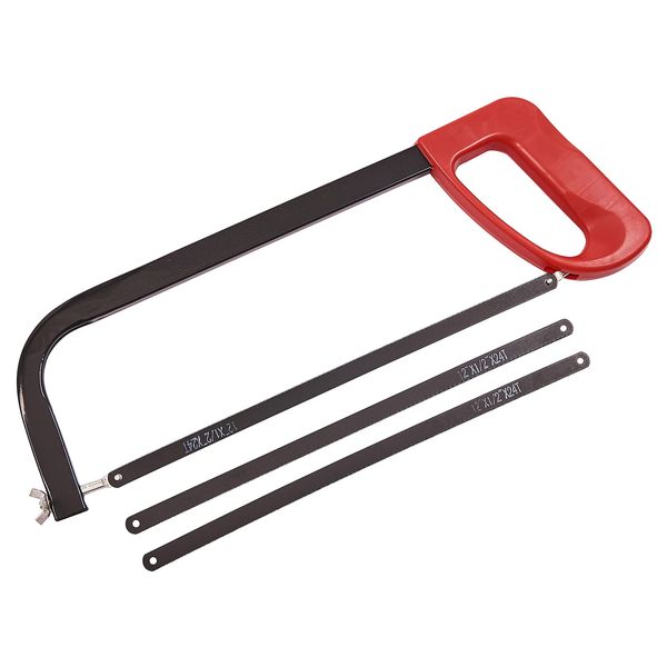 Amtech M0650 300mm (12") Hacksaw with 3 Blades