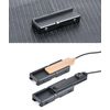 PEQ15 Laser Wire Control Pressure Pad Switch Mount CD Light Control System for Streamlight ProTac Flashlight Switch, Fit 20mm Picatinny Rail