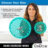 Cando Multi Resistance Web Yellow/ Green Small 7 in (18 cm)