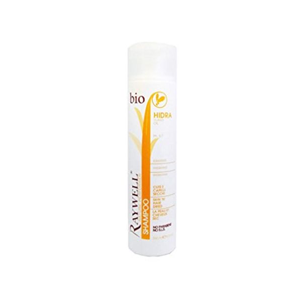 Raywell Hidra Skin N Hair Dried Shampoo - Dry Shampoo for Skin and Hair 250ml Moisturiser Protective Hair Care Vegan Silicone Free Ideal for Dry Hair
