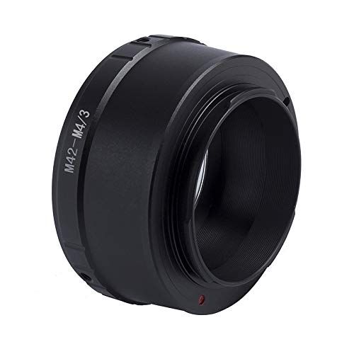 M42 to M4/3 Lens Adapter, M42 (42x1mm) Screw Mount Lens Compatible with Micro 4/3 Mount Camera Such EP1,EP2,EP3,EPL1,DMC-G1, DMC-G2