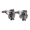 Contemporary Owl Design with Moving Wings Cufflinks Presented in a Box