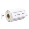 3"x1" Direct Thermal Labels Mobile 0.75" Core Perforated 550 labels per 2 Rolls