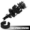 X AUTOHAUX 2pcs Black Car Coil Spring Buffer Rubber Buffer Universal E Type