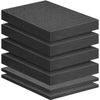 6PCS Square Foam Cube - Include 4PCS 40x30x5cm Pick and Pluck Foam Inserts / 2PCS 40x30x2.5cm Polyurethane Board for Drawer Insert Tool Box Case Insert