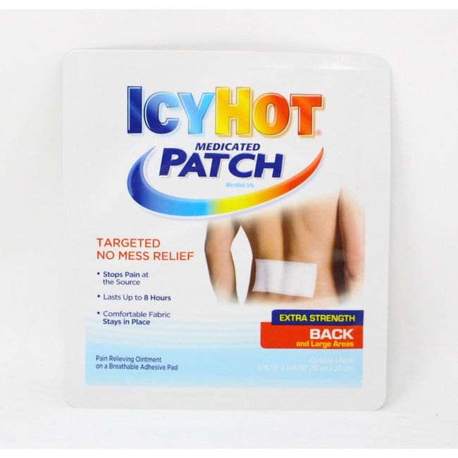 Icy Hot Medicated Extra Strength Back Patch 1 Count