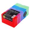 WestonBoxes, Hobby Boxes, Small Plastic Storage Boxes for Arts & Crafts Supplies (Multi-Colour, 5-Pack)