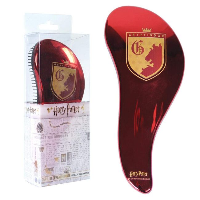 Cerdá Unisex Çocuk Cepillos Desenredante Dosya Fırçası Harry Potter Gryffindor, Çok Renkli, 8,5 x 18,8 x 4,8 cm