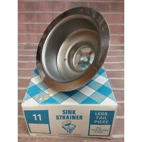 Sink Strainer with Less Tailpiece, Polished Chrome, No Basket Stopper