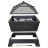 Barrone Fire Pit Outdoor Patio Garden Backyard  Stove Firepit Brazier Fireplace