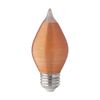 4W =40W LED Candle Light Thread Amber Spun Chandelier C15 E26 Base Warm White