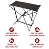 Rothco Folding Camp Stool, Black