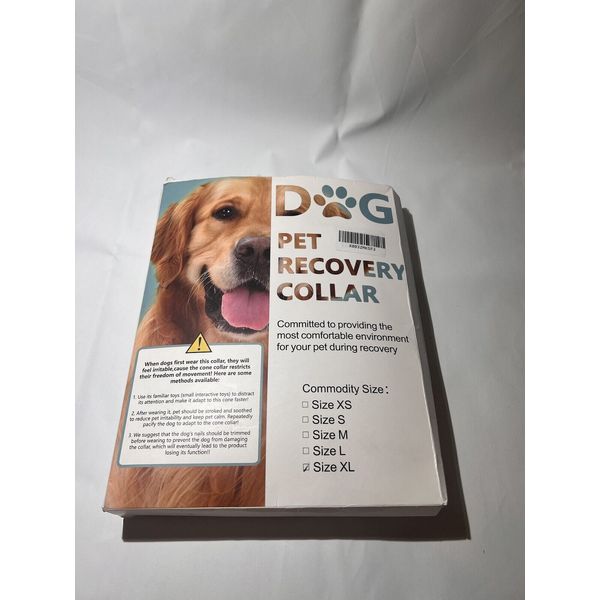 PET Recovery Collar for after surgery for Dogs and Cats Size XL