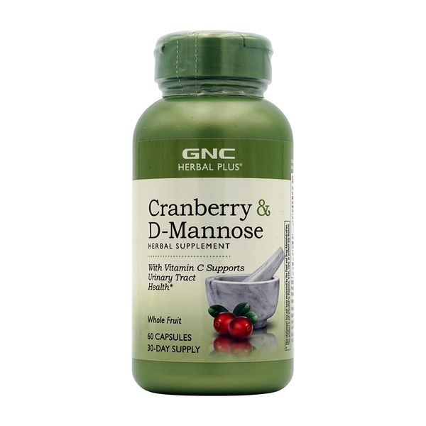 GNC GNC Cranberry D-Mannose 60 Capsules, 1 ea, 60 Tablets