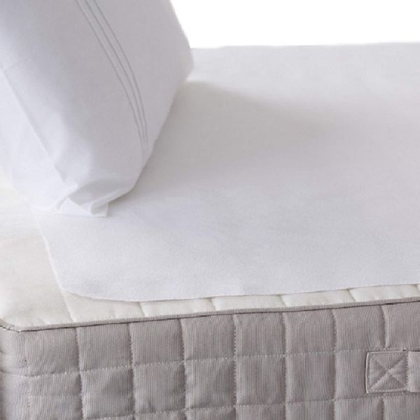 Hippychick - Waterproof Tencel Flat Mattress Protector - Tencel Flat Mattress Cover - Ultra Soft and Comfortable - Machine Washable - Luxury Bedding - Single 100x150cm