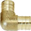 SharkBite UC256LFA10 Insert Pipe Elbow, Lead Free, 3/4 In. Brass Barb, 10-Pk. -