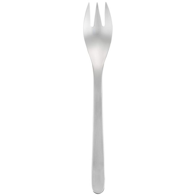 Sori Yanagi #1250 Dessert Fork, Made in Japan, Total Length 6.7 inches (17 cm), Stainless Steel