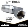 JACO Advanced Angled Tire Air Chuck - 1/4" NPT (2 Pack) (Closed Flow)