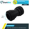 3) Sharkbite ProLock 1" Push-to-Connect Plastic Straight Coupling Pipe Fittings