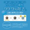 Doshisha CLGU-062WH Disinfecting Deodorizer with Cleverin LED, Square, White