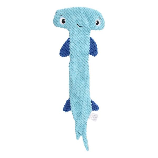 Hammerhead Shark Dog Toy: A Roaring Companion For Your Pup - Blue