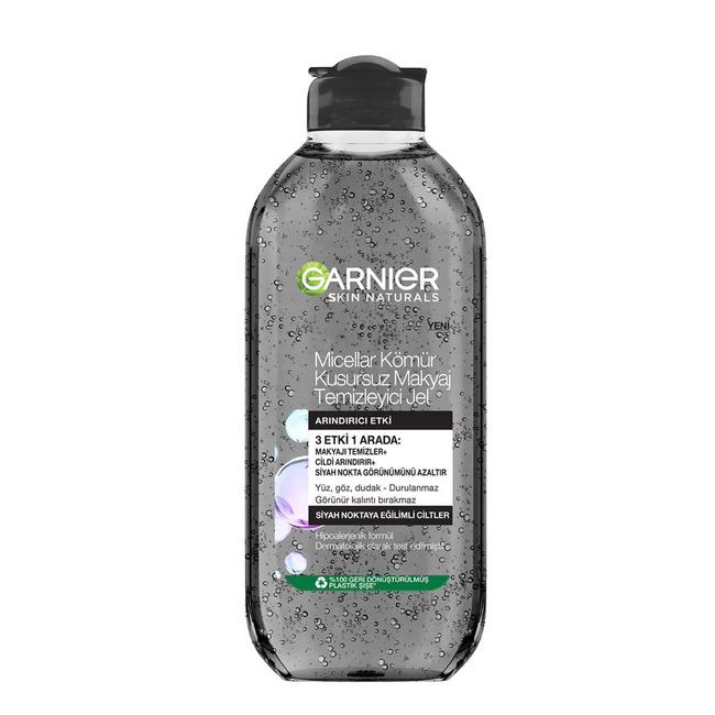 Garnier Micellar Kömür Kusursuz Makyaj Temizleyici Jel (400 ml)